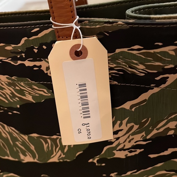 Palm angels unisex jungle print logo tote bag NEW - Picture 9 of 14